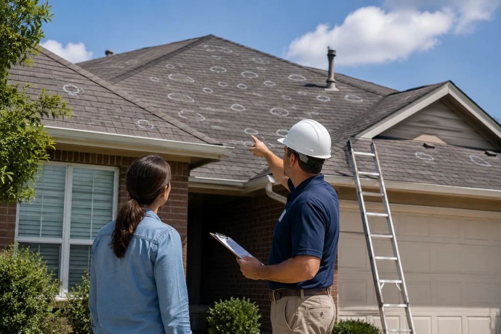 Hail Damage Roof Insurance Claim 4