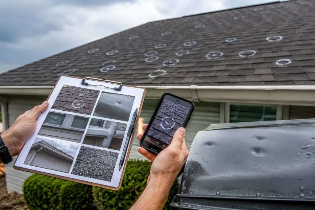 How to Document Hail Damage for an Insurance Claim 1